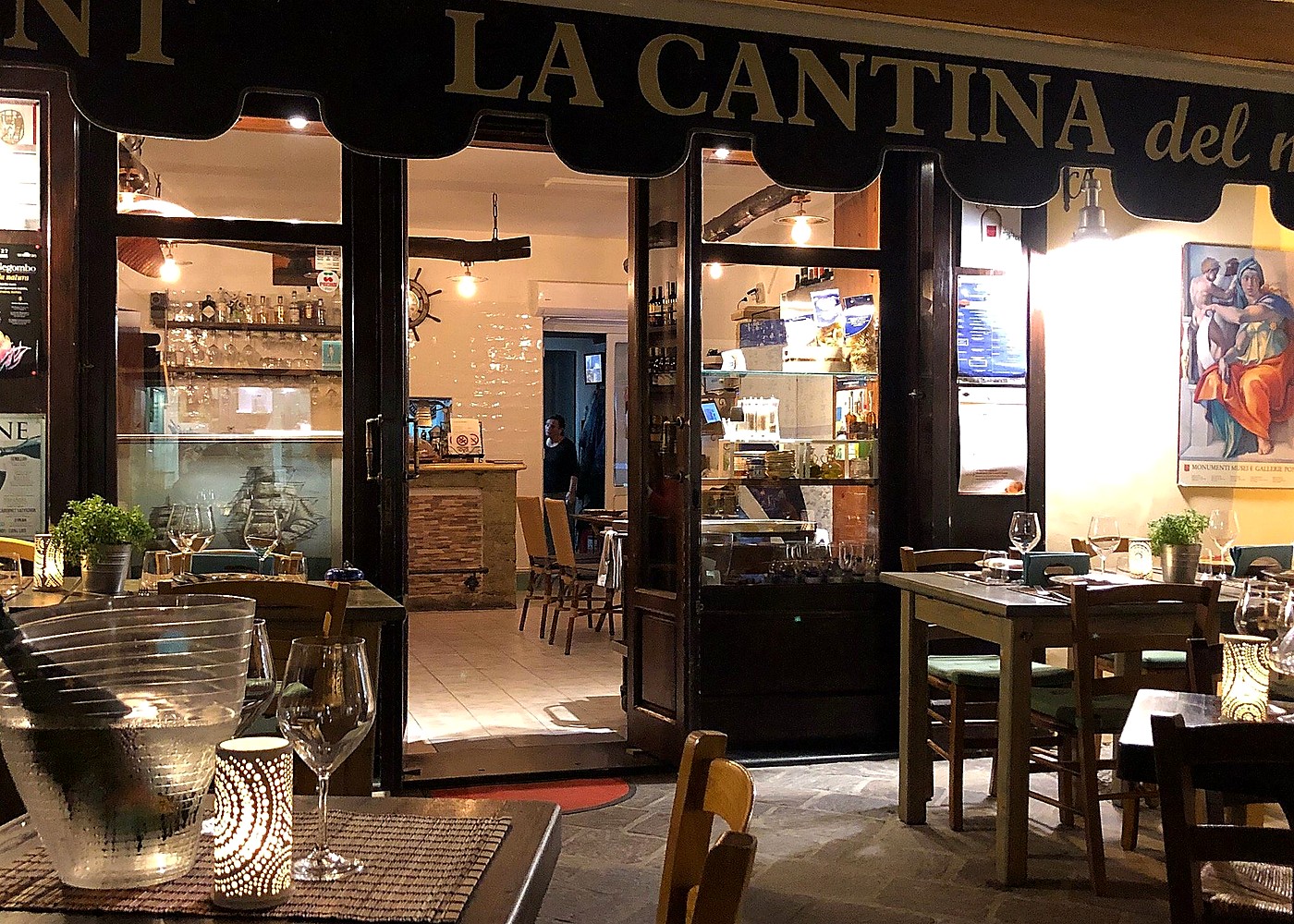 La Cantina del Mare — ingresso sul Corso Rizzoli, Lacco Ameno